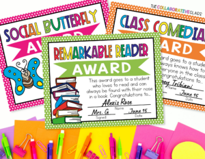 End of the year student gifts - End of the Year Awards