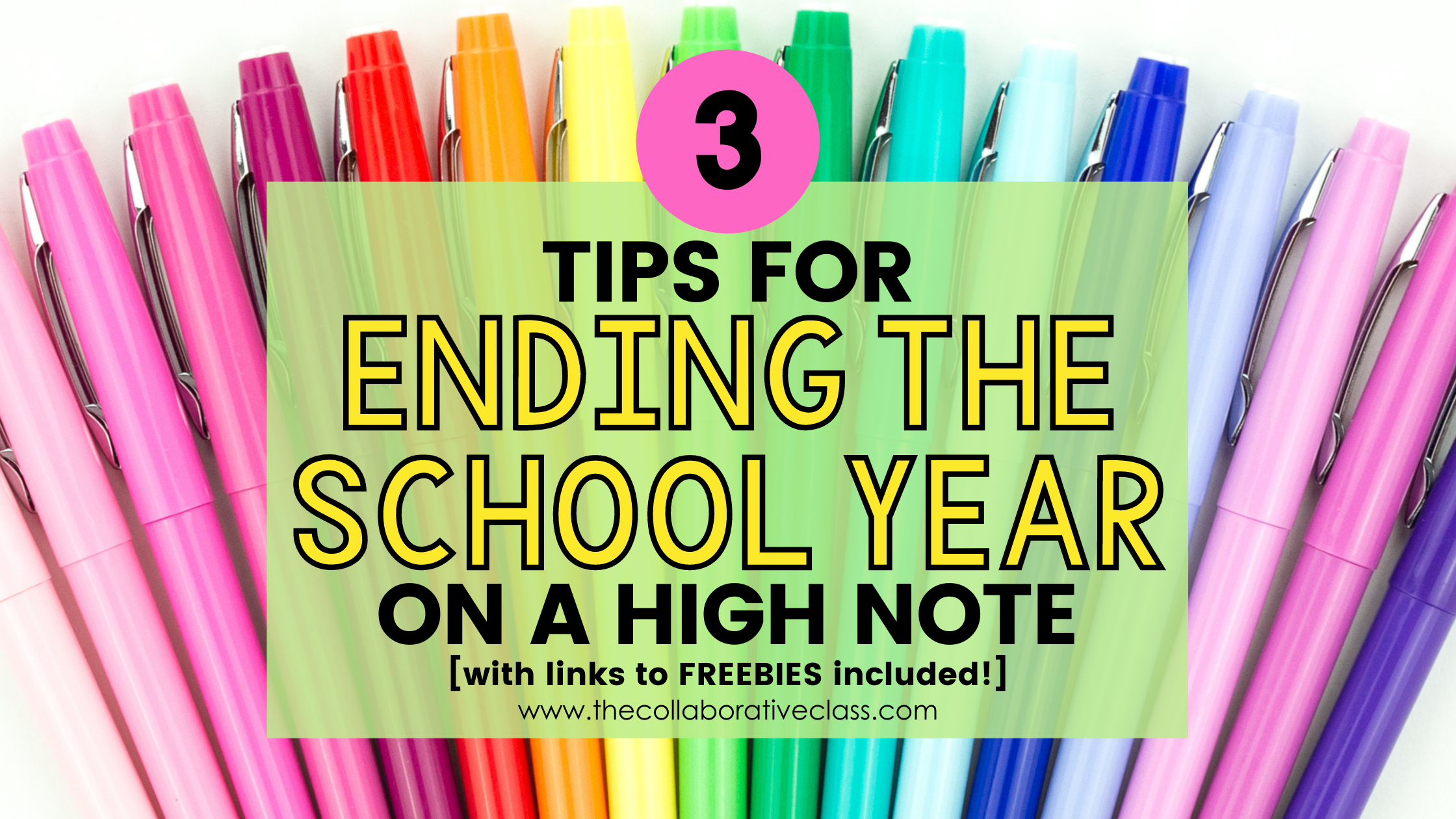 3 tips for ending the school year