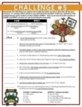 ELA Escape Room: Holiday Bundle with Thanksgiving Escape Room | Print + Digital - Image 4