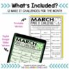 STEAM Activities | March Make It Challenges | Distance Learning - Image 2