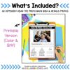 Main Idea & Details Activity | Read the Photo |  Print + Digital - Image 2
