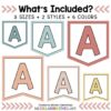 Editable Banners | Create Your Own Classroom Custom Banner | Boho Version - Image 2