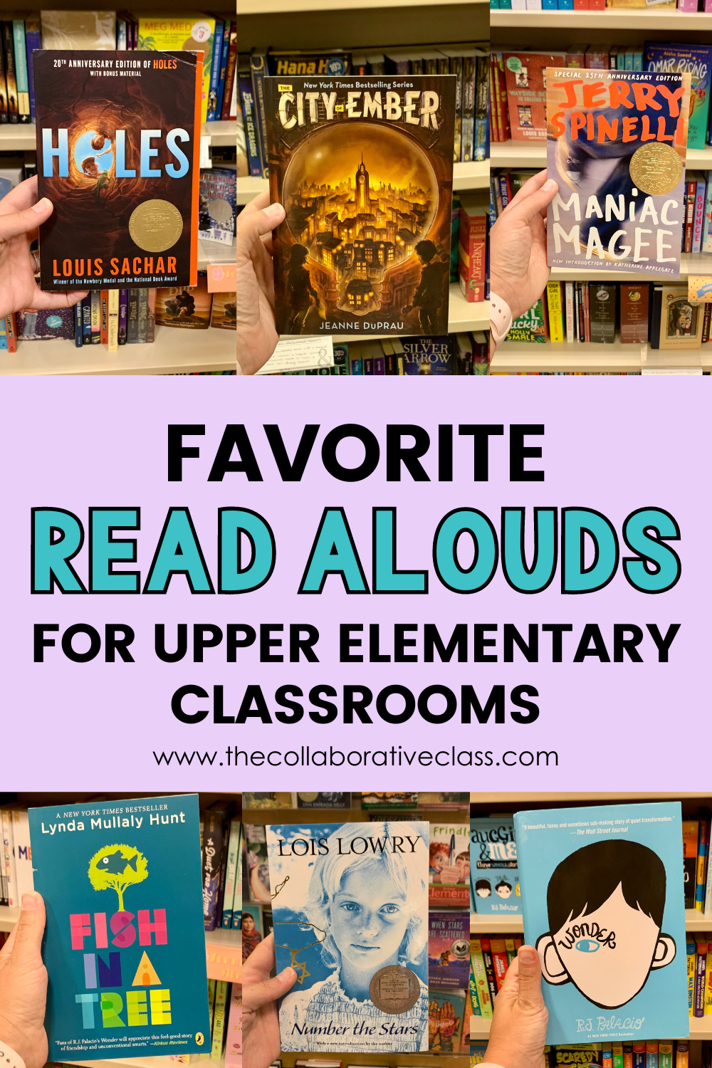 favorite upper elementary read alouds